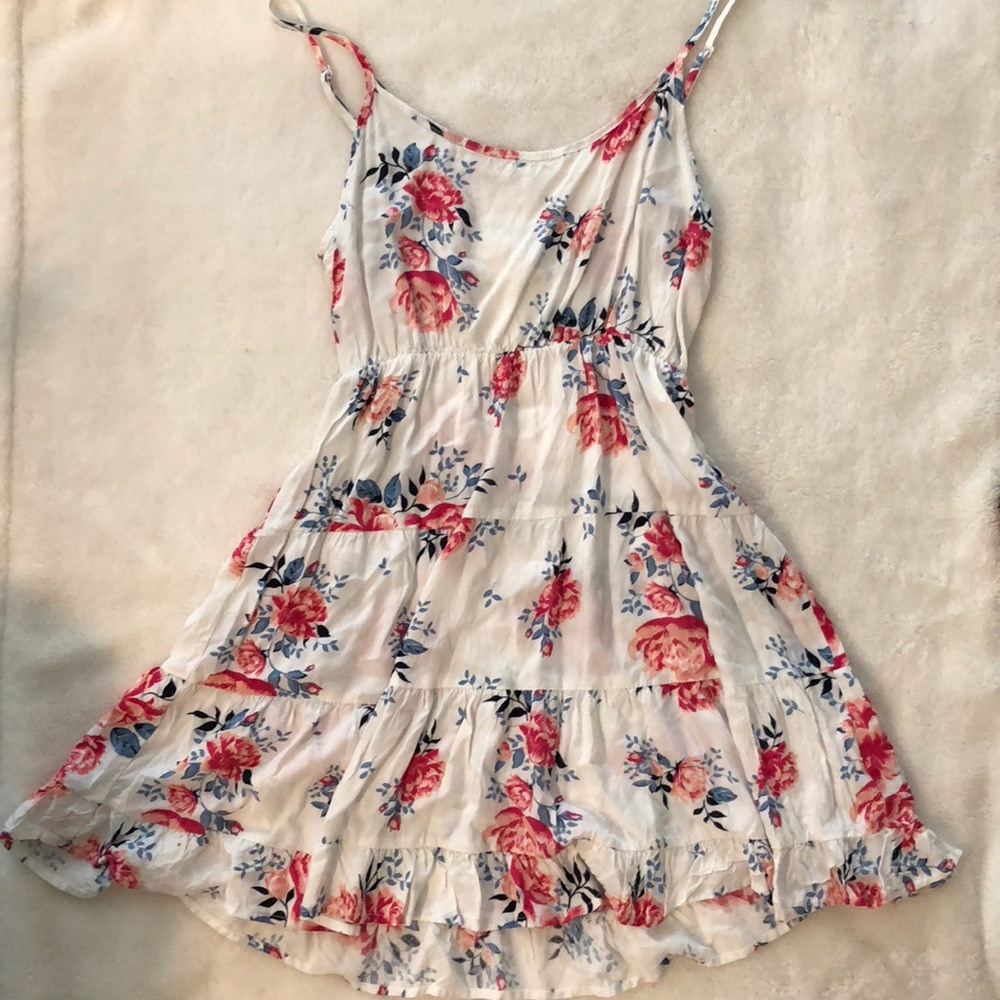 Floral Summer sundress or swim coverup